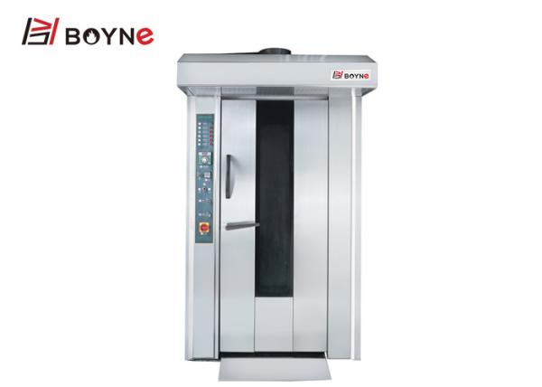 Stainless Steel Rotary Oven 16 Trays Electric For Bread Baking big yield and efficiency