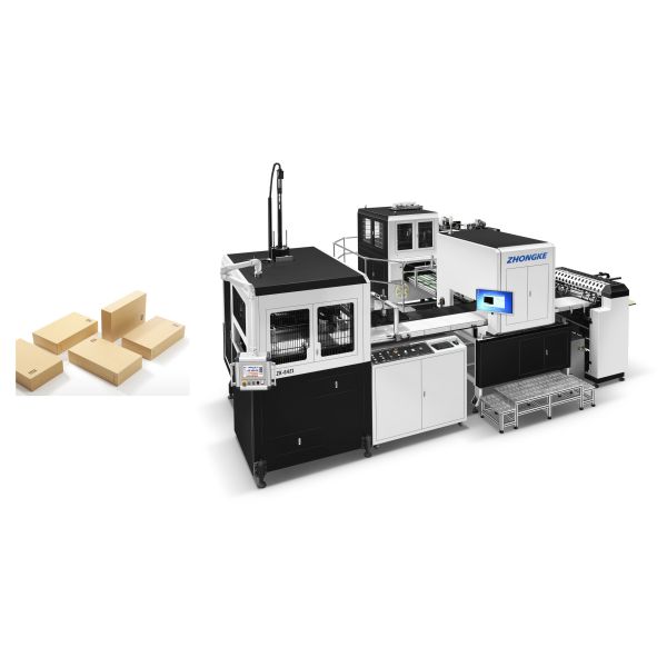Low Noise Fully Automatic Corrugated Box Making Machine Troubleshooting Function