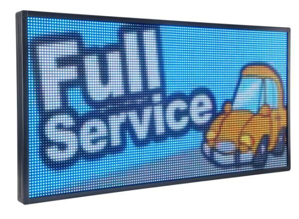 1R1G1B Display publicitário LED à prova d'água para cafés / restaurantes