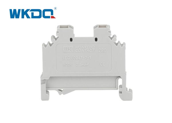 280-101 Universal Spring Clamp Terminal Block 28-12 AWG Conductor Size Vibration Protection
