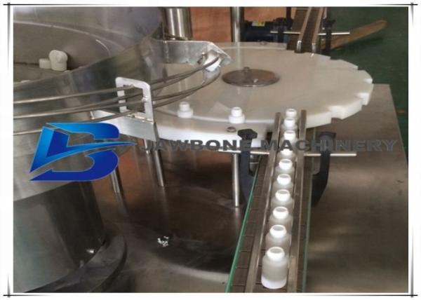30ml / 50ml Automatic Liquid Filling Machine For Liquid Filling And Vertical Labeling