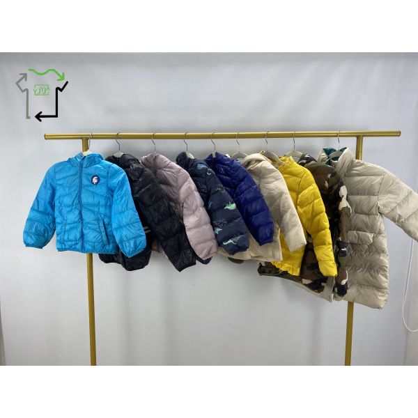 Warm Winter Children's Second Hand Clothes Mixed Colors Used Kids Clothes Bulk Bales