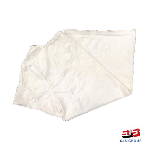 algodão branco de 25kg/Bale 35cm que limpa Rags
