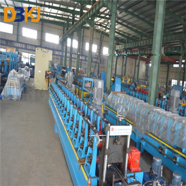Omron Unistrut Channel Roll Forming Machine 20 Stations And 45 Steel Rollers