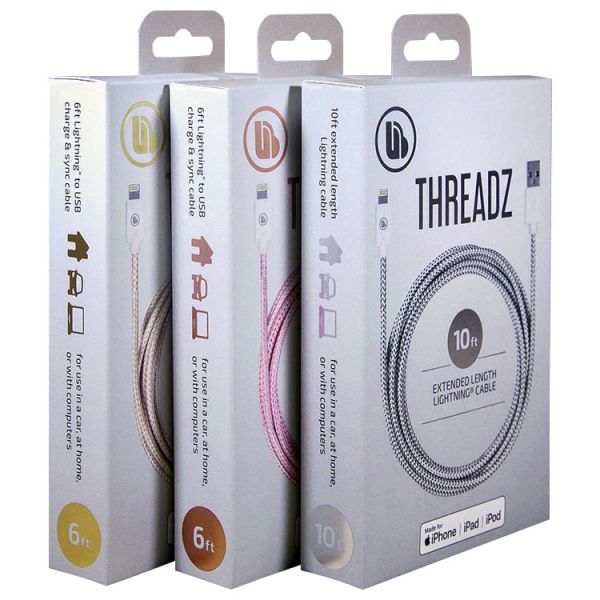 Caixas de papel que empacotam o empacotamento de carregamento de empacotamento de formação feito sob encomenda do cabo do cabo de dados de USB da caixa dos produtos eletrônicos