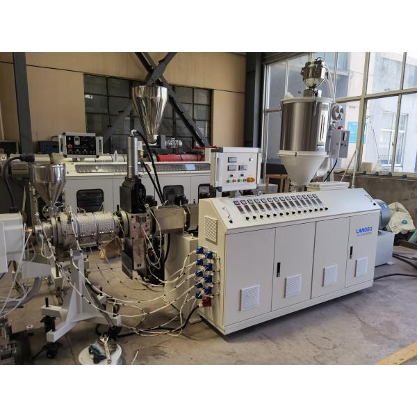 75-450mm High Production Capacity PE Pipe Extrusion Line with Planetary Cutter for Sewage Water