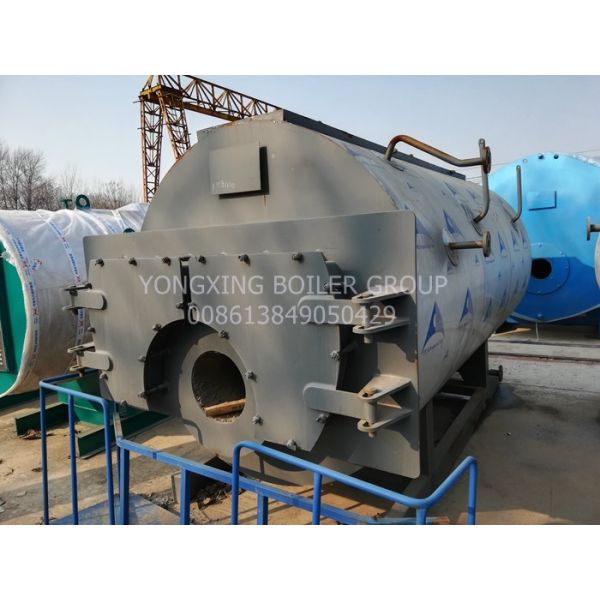 Quick Heating Natural Gas Hot Water Boiler , Gas Hot Water Furnace 5.6MW