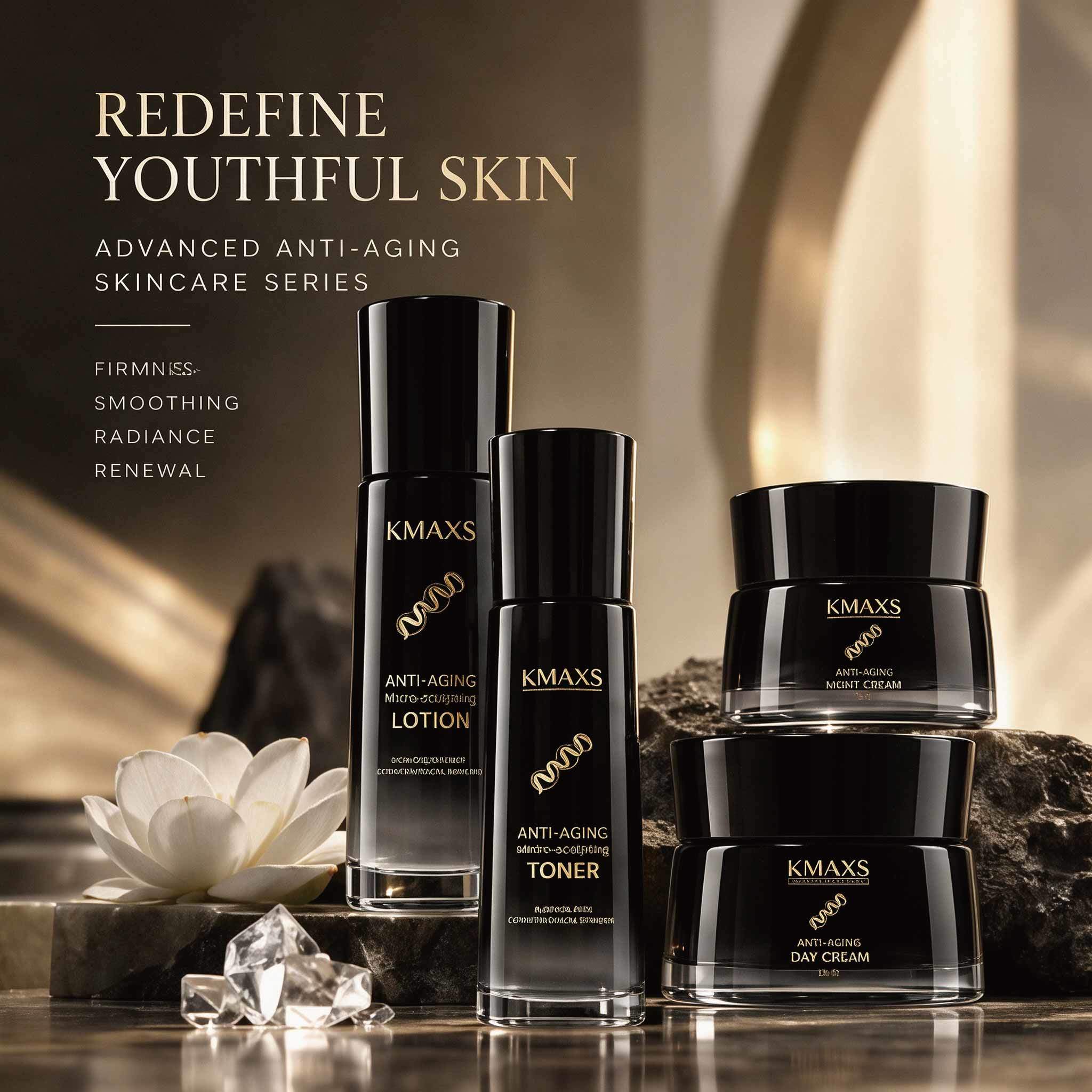 Micro Sculpting Firming Toner Lotion Serum Day Night Cream Private Label Professional Skin Care