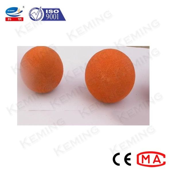 DN124mm Concrete Pump Pipe Cleaning Sponge Balls