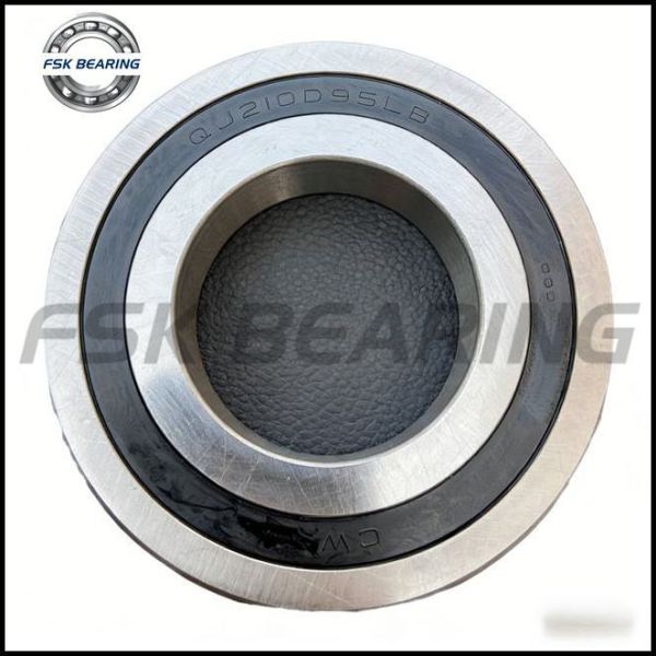 QJ210D95LB Angular Contact Ball Bearing  Automobile Steering Rubber Seals 50x95x18mm