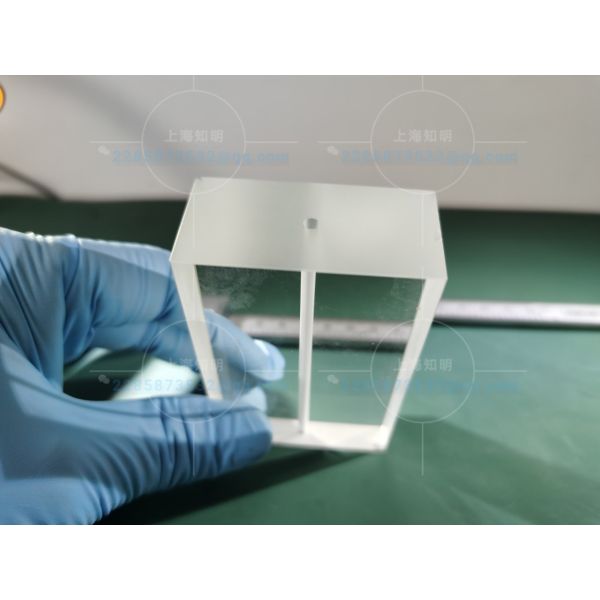 Polished Transparent Glass Tube Sapphire Parts Al2O3