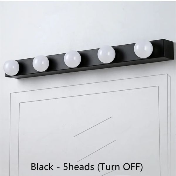 Bathroom Decor Mirror Light Dimming Cabinet Makeup Lights ball Around Mirror Wall Lamps (WH-MR-77)