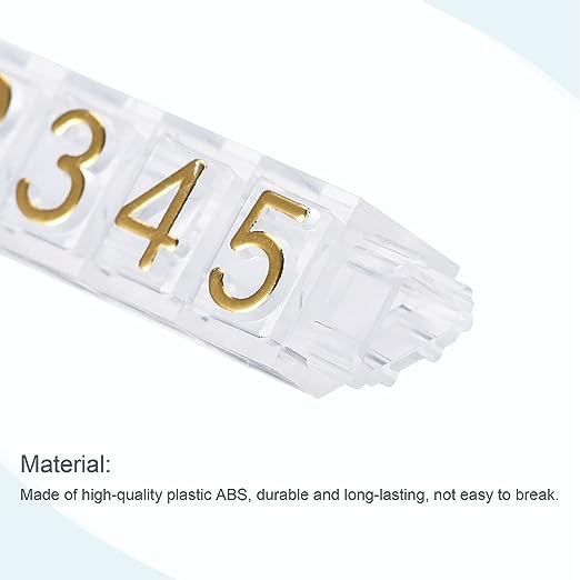 Регулируемые цены на доллары на этикетках блок-кит для розничных магазинов ювелирных изделий полки супермаркетов