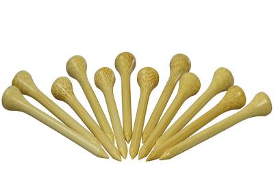 Custom Shaped Colored Golf Tees , Eco Friendly Bamboo Golf Tees ISO9001 Approved