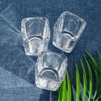 Garrafas de vidro de whiskey transparente Mini Sublimação Shot Glass Tequila Shot Garrafas Espresso Shot Glass