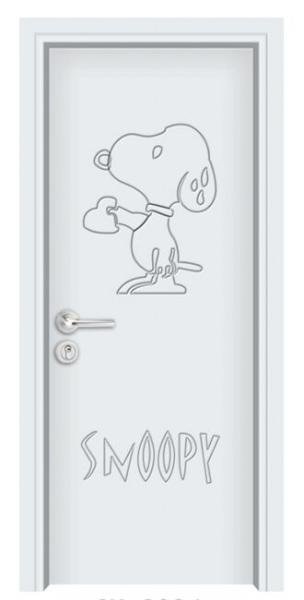 AB-GM8094 children cartoon PVC-MDF interior room door
