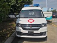 Ambulância Turbocharged da emergência da distância entre o eixo dianteira e traseira da ambulância 2945mm de Jinbei Goldcup