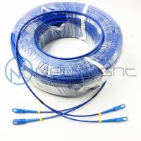 Cabo de remendo mordido anti rato da fibra ótica do PVC 50M do único modo G652D