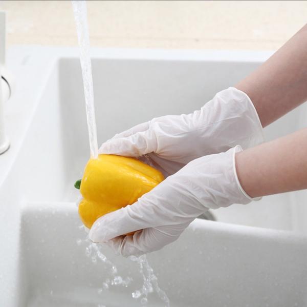 Food Grade Disposable PVC Gloves Protection Pvc Exam Gloves
