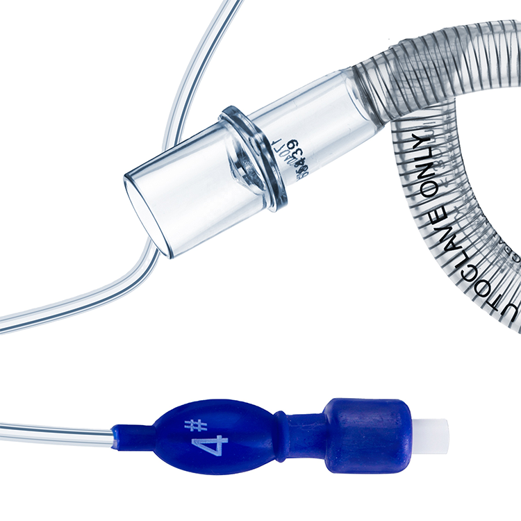 Anestesia Médica Desutilizável Máscara Laranja PVC Padrão