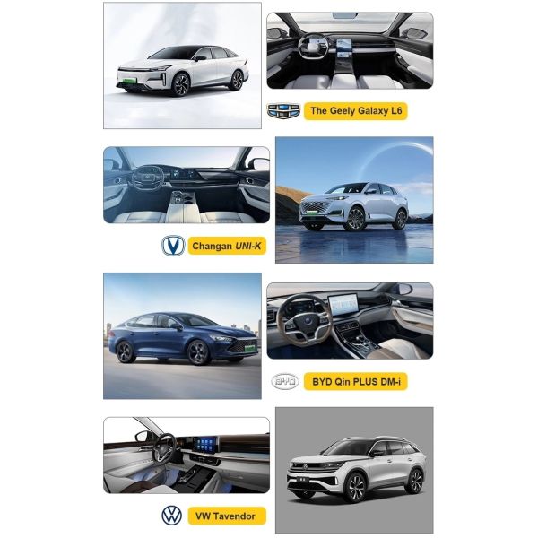 5seat Byd E2 405km Range 2023 EV Electric Car with 70kw Maximum Power and Performance