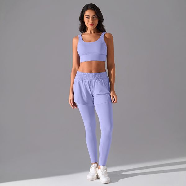 Women's High Support Sports Bra Moisture Wicking Seamless for Gym Workouts