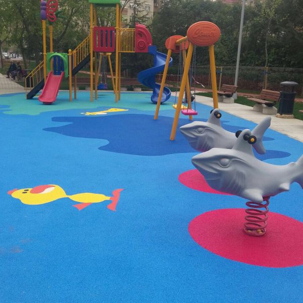 зерна спортивной площадки 0.5mm 2mm резиновые повторно использовали утиль EPDM для искусственной травы Ecolastic
