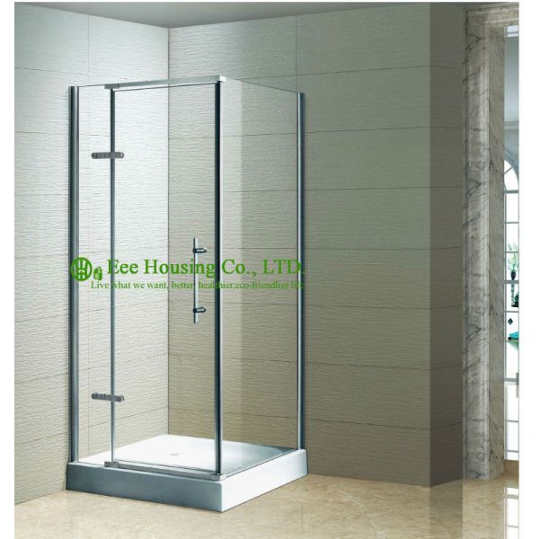 Shower room best Selling Hinged Bathroom Shower Enclosure,L-shape Hinged Shower Enclosure