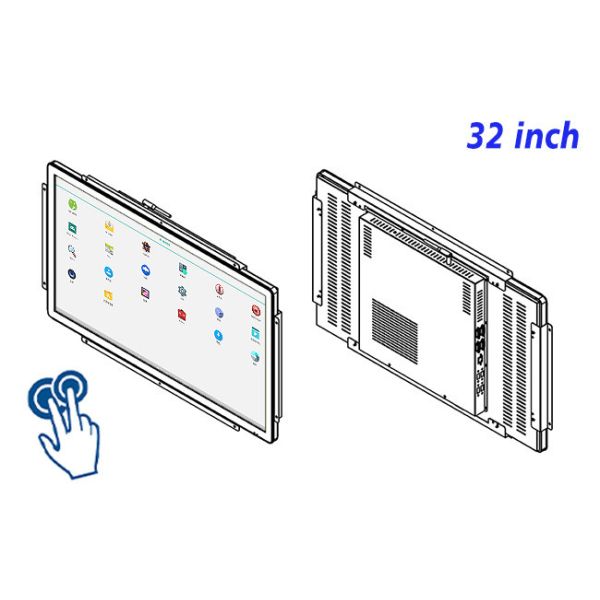 32-Inch Android Touch Vision Platform for Factory Dashboards, Smart City Infrastructure, Retail Interfaces, and Industrial Monitoring