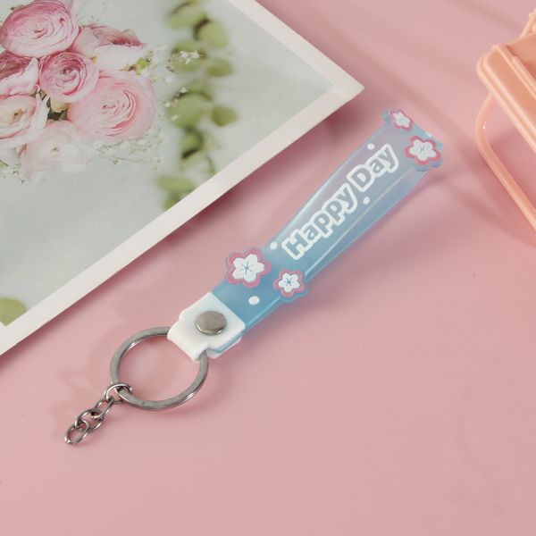 Милые мультфильмы о ключевых запястьях для девочек и мальчиков, бесплатный BPA настраиваемый силиконовый ключевой запястье запястье