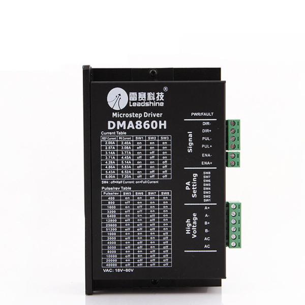 200KHZ 18-80Vac DMA860H Digital Stepper Motor Driver 2 Phase