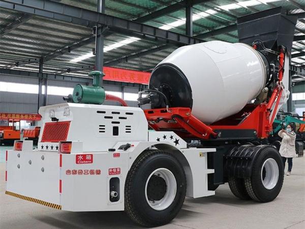 Fast Delivery Concrete Mixer Truck 2 Cubic Concrete Mixer Self Loading Cement Mixer Truck