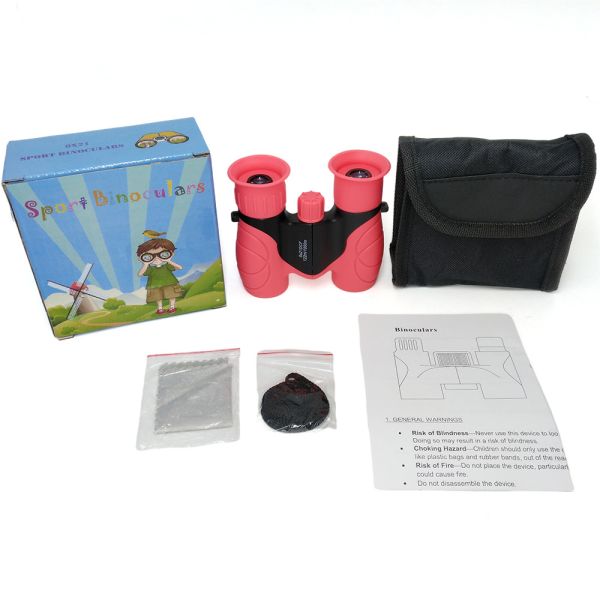 Kids Binoculars Telescope Mobile Outdoor Camping Gear For Bird Watching Hiking