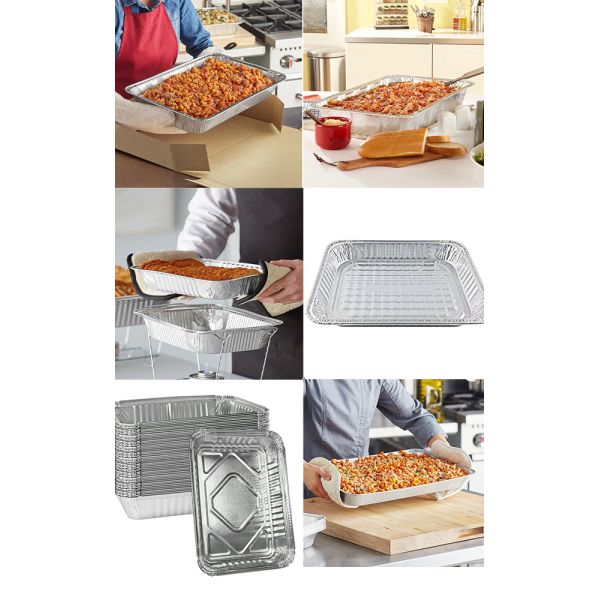 Tabela de vapor de alumínio pouco profunda 9 x 13 