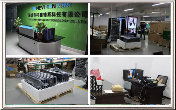 Signage 52 цифров киоска дюйма с временем на ответ 8ms