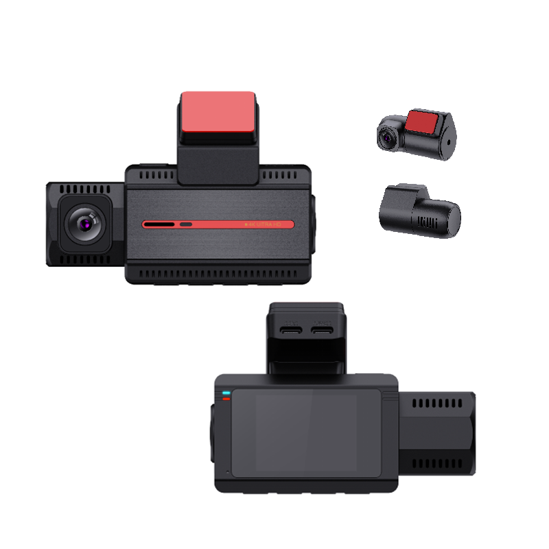 ODM OEM Starvis 2 Sensor Dash Cam With 4K Front And 2K Rear Dual Recording Car