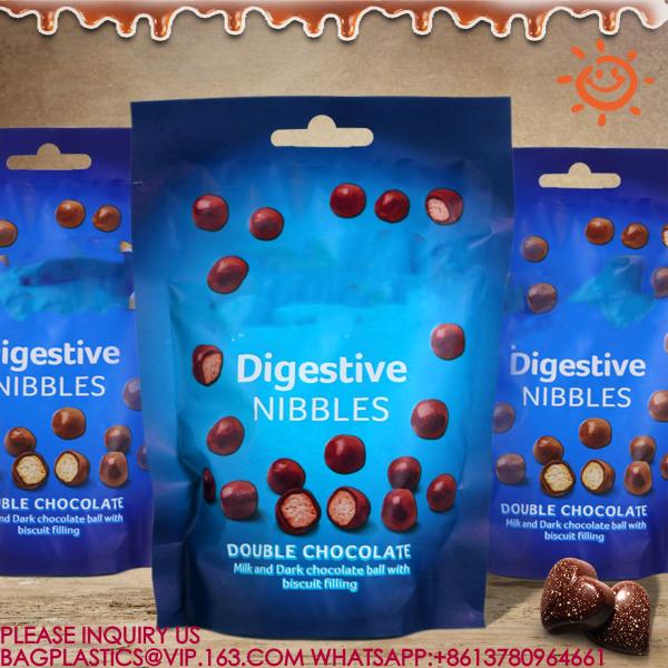 Stand-Up Pouch Nuts Tea Dried Fruit Sealed Packaging Bag Plastic Packaging Zipper Bags