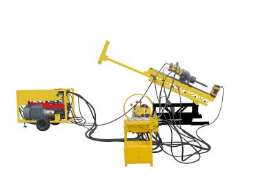 95-3 HQ 500m 75KW Motor Power Hydraulic Underground  Tunnel Drilling Rig