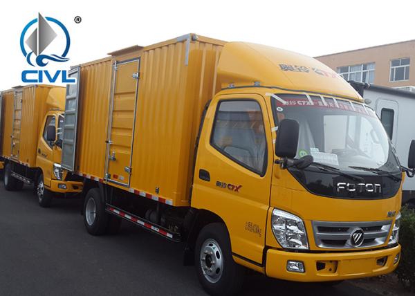 China Cargo Van Light Duty Commercial Trucks Payload 1-12 Ton EURO III/IV/V