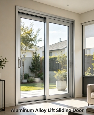 Soundproof  Heavy Duty Aluminum Alloy Lift Sliding Door