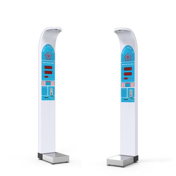 Multi-Language Coin-Operated BMI Weighing Machine with Printer and Customized Support