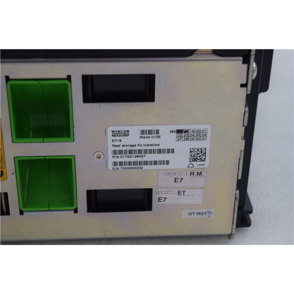 Black Wincor ATM Parts  Repair C4060 Reel Storage Fix Installed 1750126457 01750126457