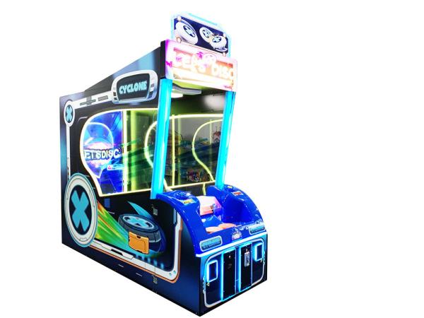 60 inches monitor let's disc redemption games, disc it throw disc Carnival Games