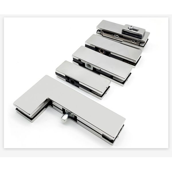 10mm-12mm Glass Door Fitting Set with 6063 Aluminum Alloy Material and 5.8-6.0M Length