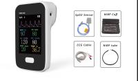 Diagnosis multi del parámetro del monitor fisiológico PM6100 con el soporte de carga del escritorio