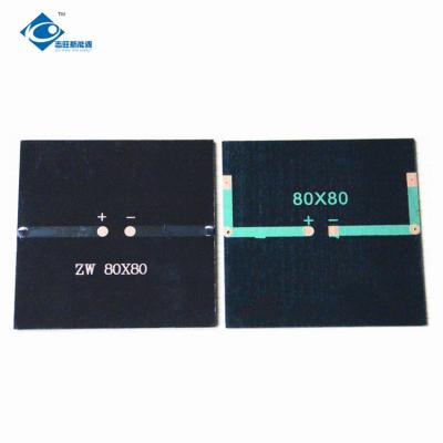 New Arrival 0.8W Square Epoxy Solar Panel ZW-8080 Custom Renewable Energy Solar Panel 5.5V