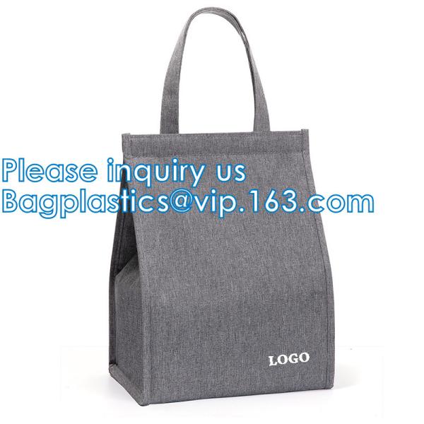 Non Woven Fabric Cooler Bags, Insulated Bag, Hot & Cold Food Delivery Bag, grocery shopping, Food delivery