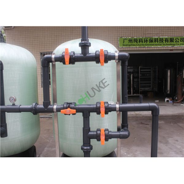 Содержите машину очистки воды моря манометра, обратный осмоз с мембраной 8040