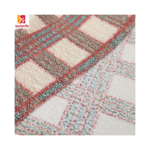 高耐久性シェルパフリース 100% ポリエステル生地 150D ソフト