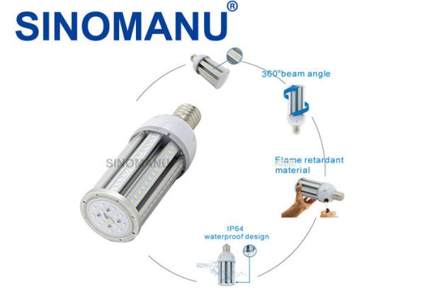 36 WATT LED 360 Degree Light Bulbs , Industrial Low Temperature LED Corn Light